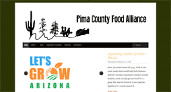 Desktop Screenshot of pimafoodalliance.org